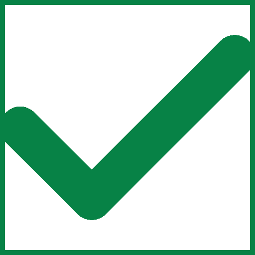 チェックマーク